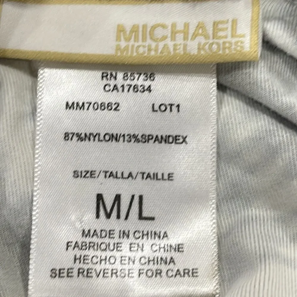 NWOT Michael Kors Tie Dye Blouse.  Size M/L Medium Large